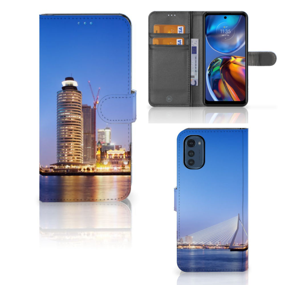 Motorola Moto E32 | Moto E32s Flip Cover Rotterdam