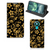 Nokia 3.4 Smart Cover Gouden Bloemen - B2C Telecom
