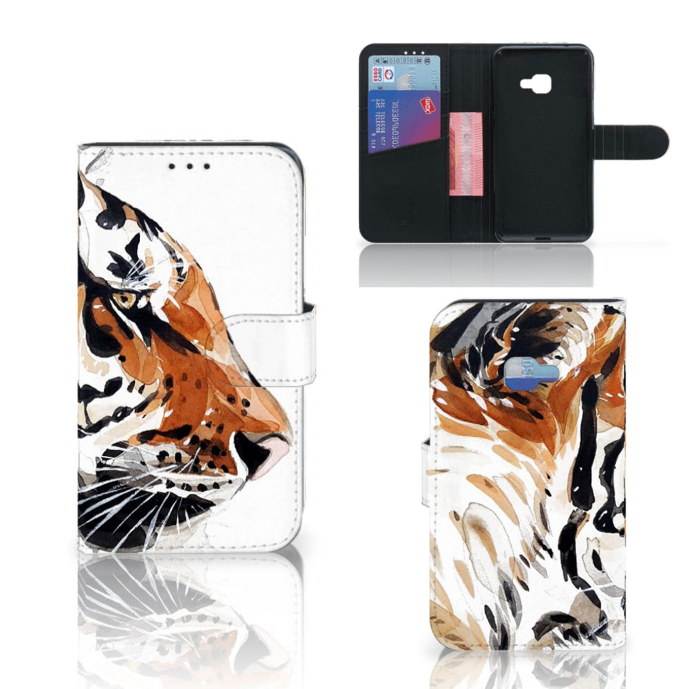 Hoesje Samsung Galaxy Xcover 4 | Xcover 4s Watercolor Tiger