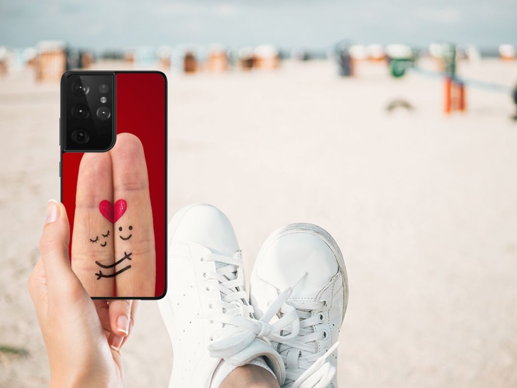 Samsung Galaxy S21 Ultra GSM Cover Liefde - Origineel Romantisch Cadeau B2C Telecom