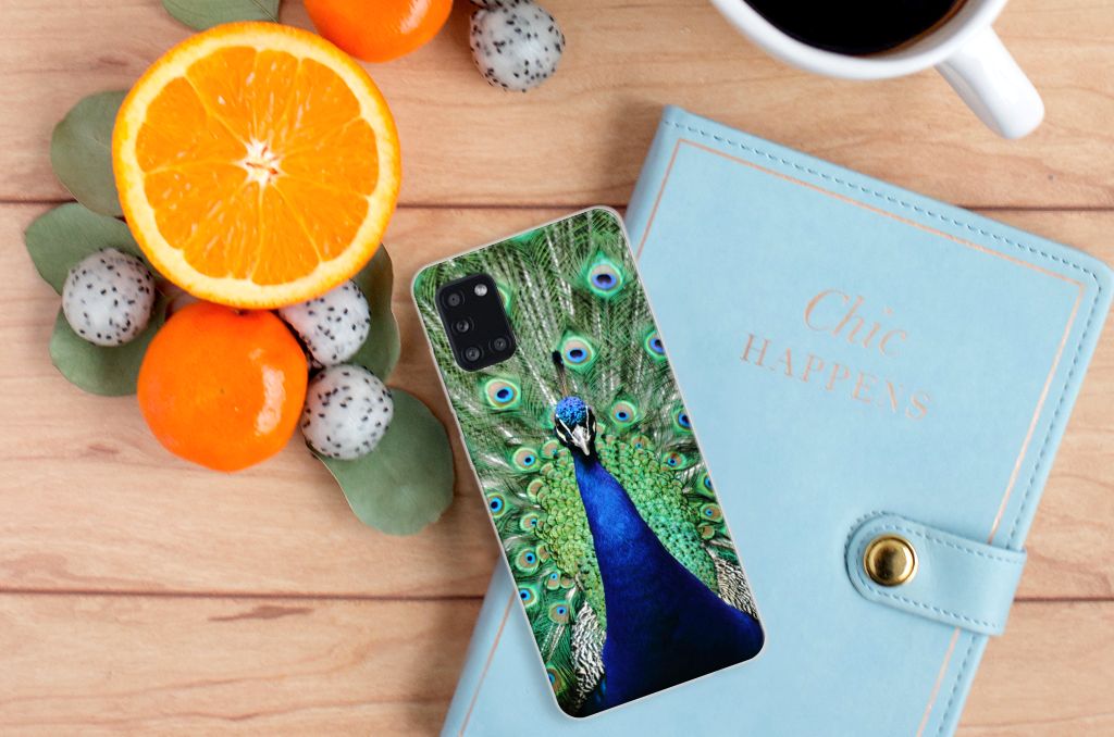 Samsung Galaxy A31 TPU Hoesje Pauw B2C Telecom