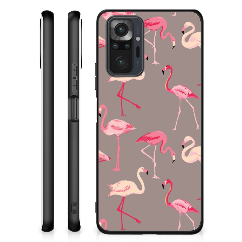 Xiaomi Redmi Note 10 Pro Dierenprint Telefoonhoesje Flamingo B2C Telecom
