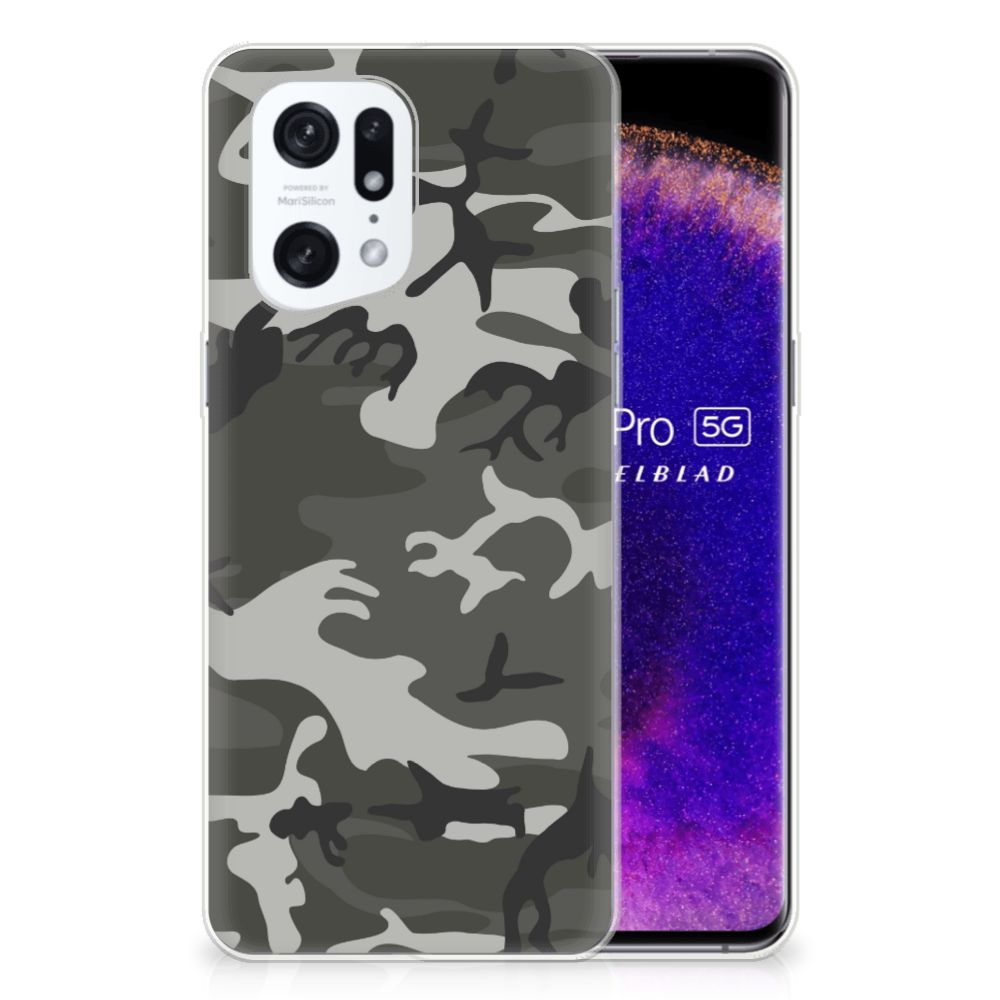 OPPO Find X5 Pro TPU bumper Army Light