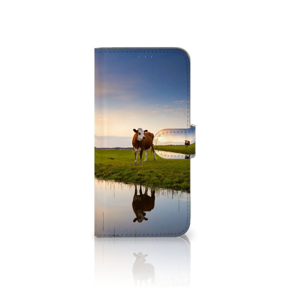 OPPO Reno6 5G Telefoonhoesje met Pasjes Koe
