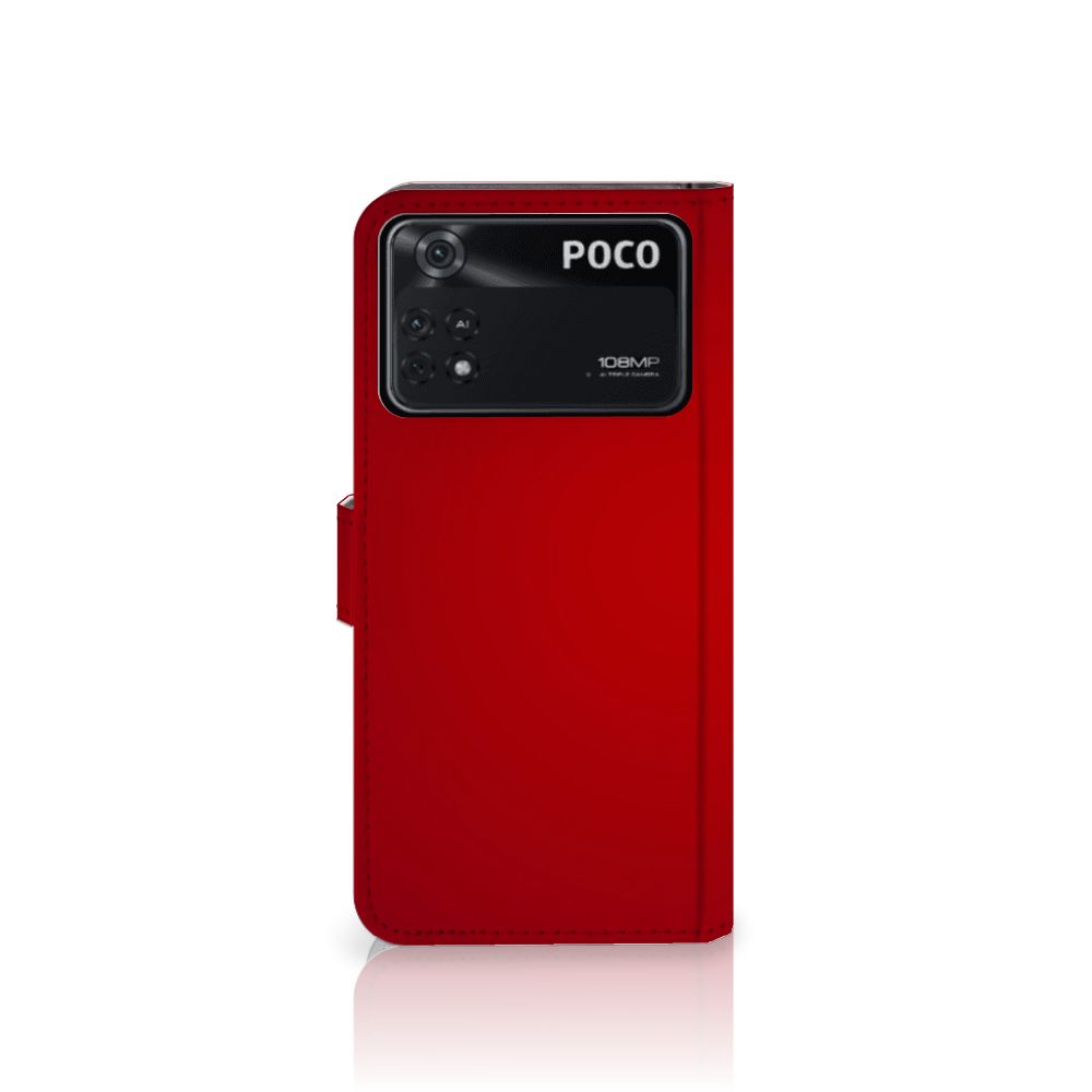 Xiaomi Poco X4 Pro 5G Wallet Case met Pasjes Liefde - Origineel Romantisch Cadeau