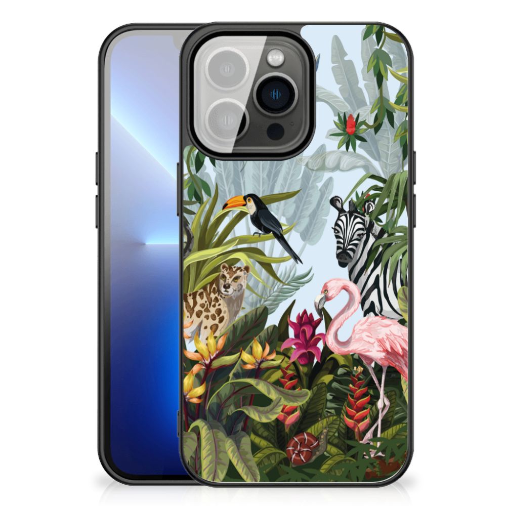 Dierenprint Telefoonhoesje voor iPhone 13 Pro Max Jungle B2C Telecom