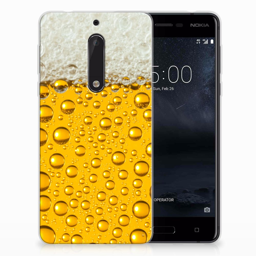 Nokia 5 Siliconen Case Bier