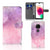 Hoesje Motorola Moto G7 | G7 Plus Pink Purple Paint