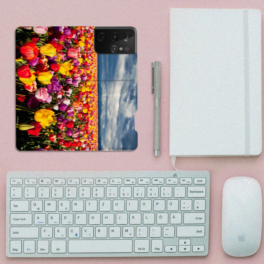 Samsung Galaxy S21 Ultra Smart Cover Tulpen - B2C Telecom