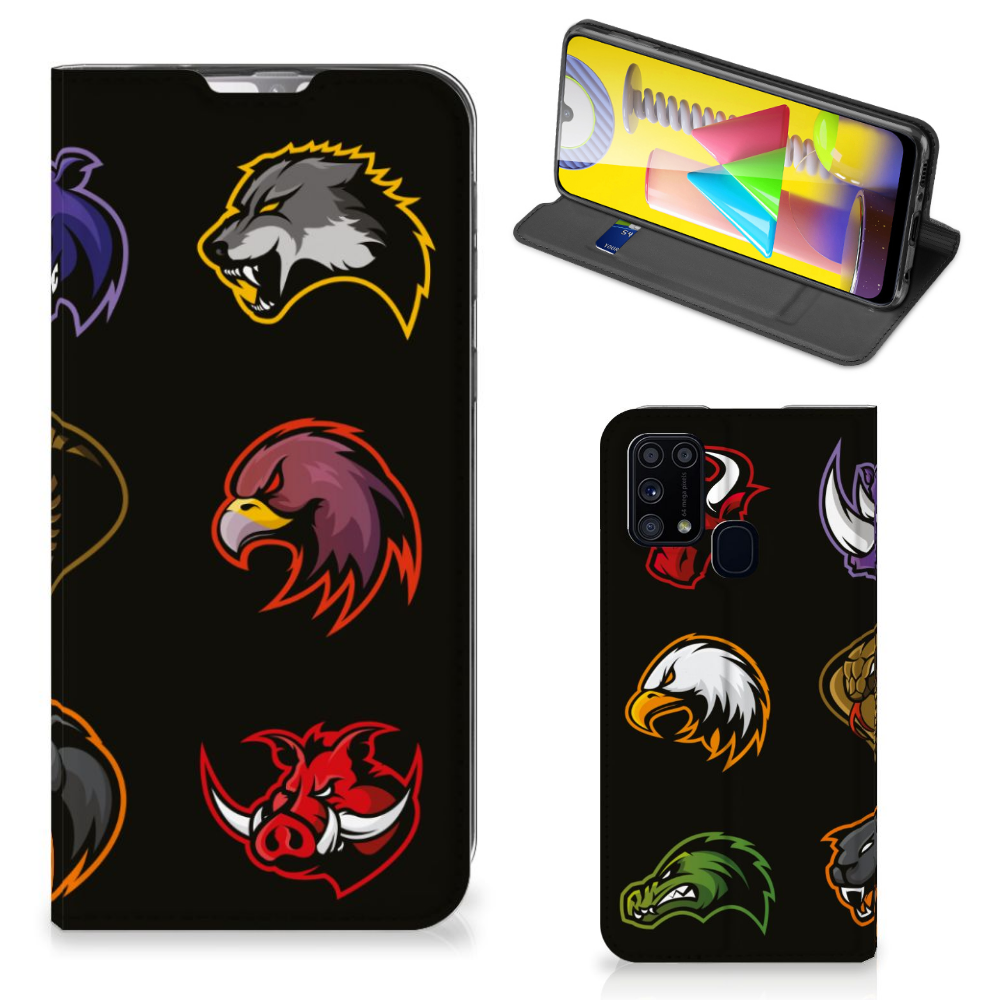 Samsung Galaxy M31 Magnet Case Cartoon - B2C Telecom