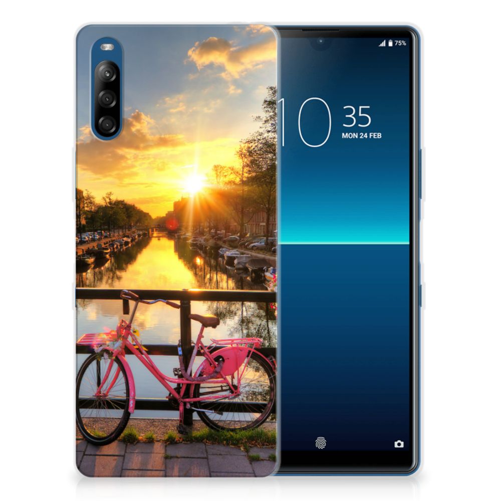 Sony Xperia L4 Siliconen Back Cover Amsterdamse Grachten