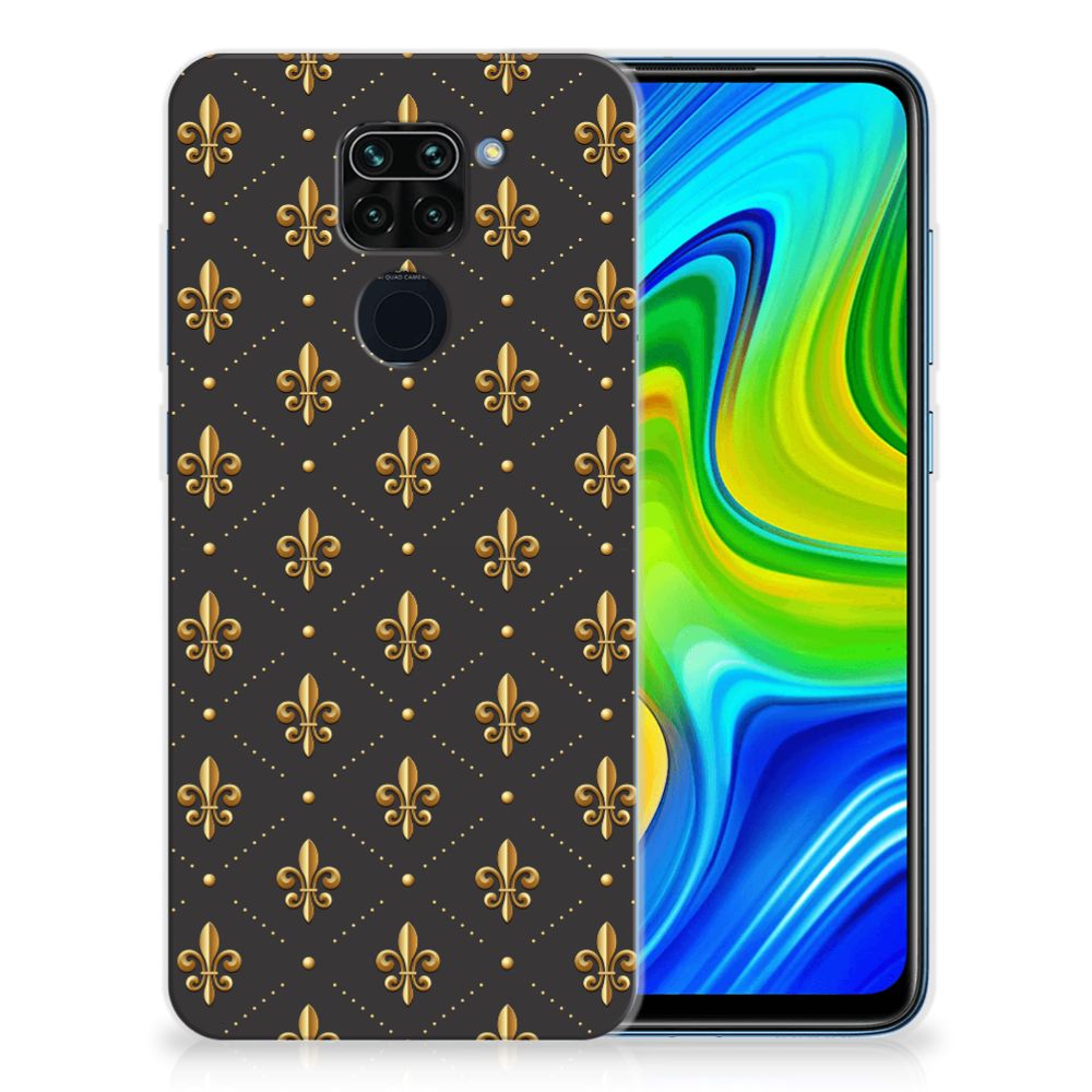 Xiaomi Redmi Note9 TPU bumper Franse Lelie