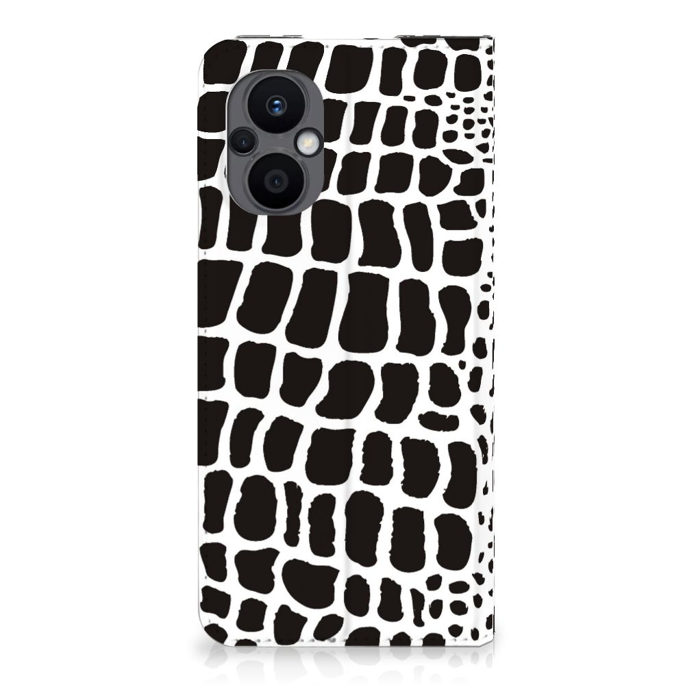 OPPO Reno8 Lite Hoesje maken Slangenprint - B2C Telecom