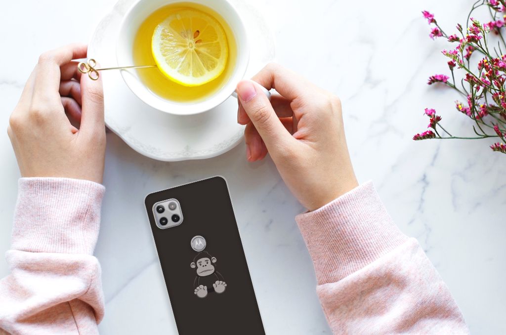 Motorola Moto G 5G Telefoonhoesje met Naam Gorilla B2C Telecom