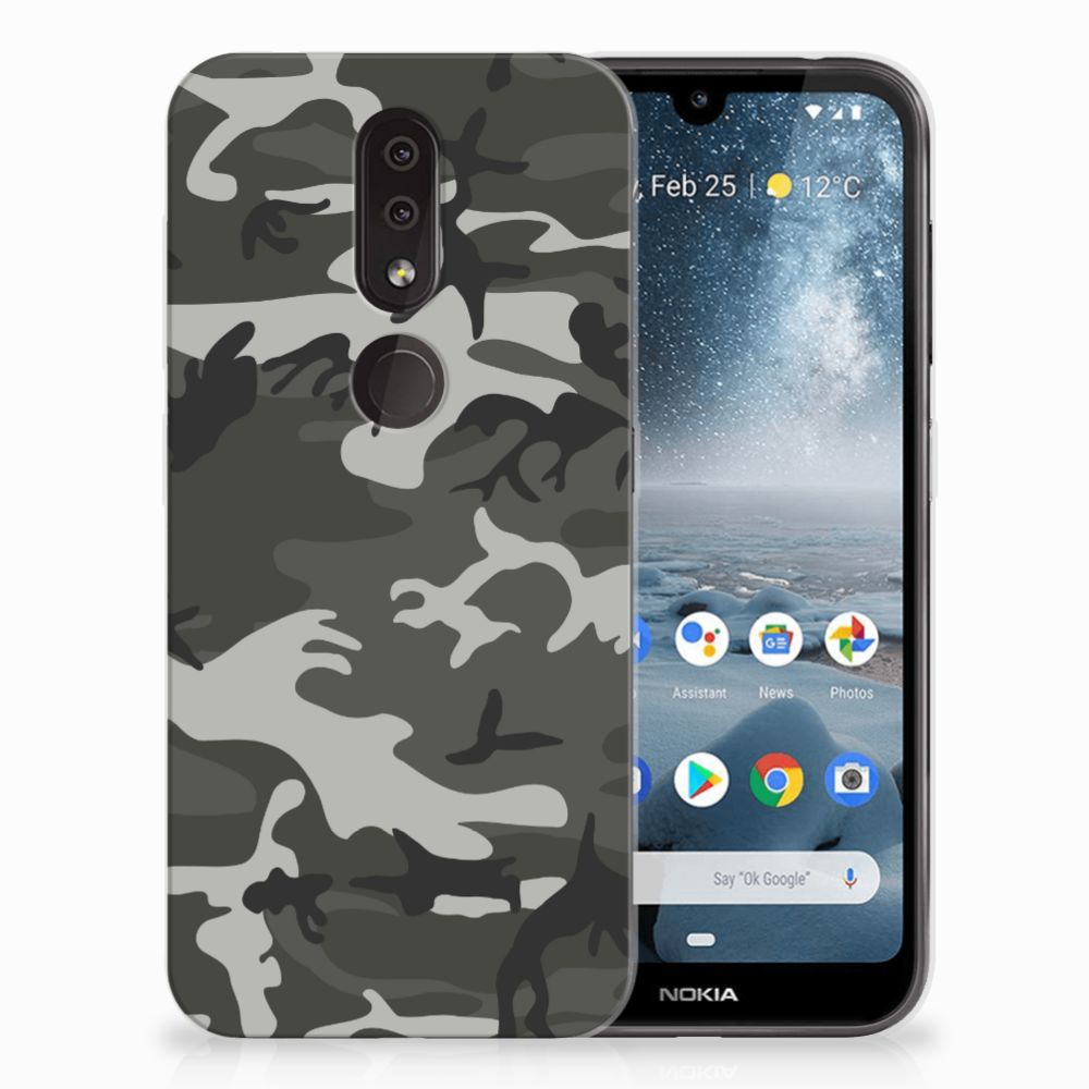 Nokia 4.2 TPU bumper Army Light