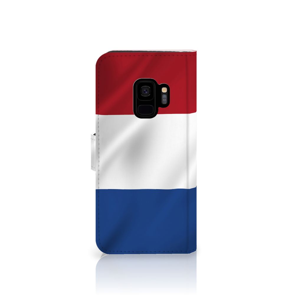Samsung Galaxy S9 Bookstyle Case Nederlandse Vlag