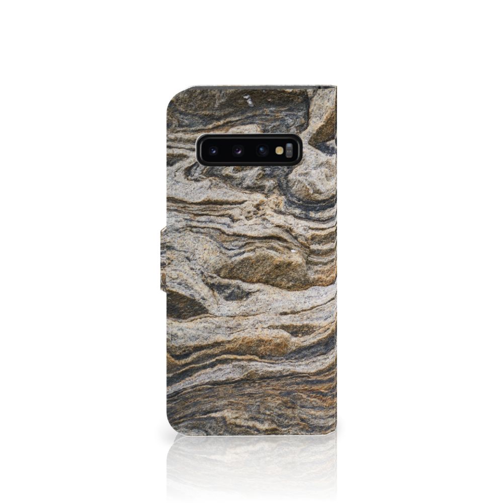 Samsung Galaxy S10 Bookcase Steen
