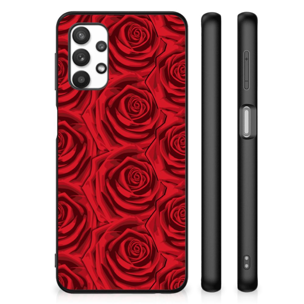 Samsung Galaxy A32 5G Bloemen Hoesje Red Roses B2C Telecom