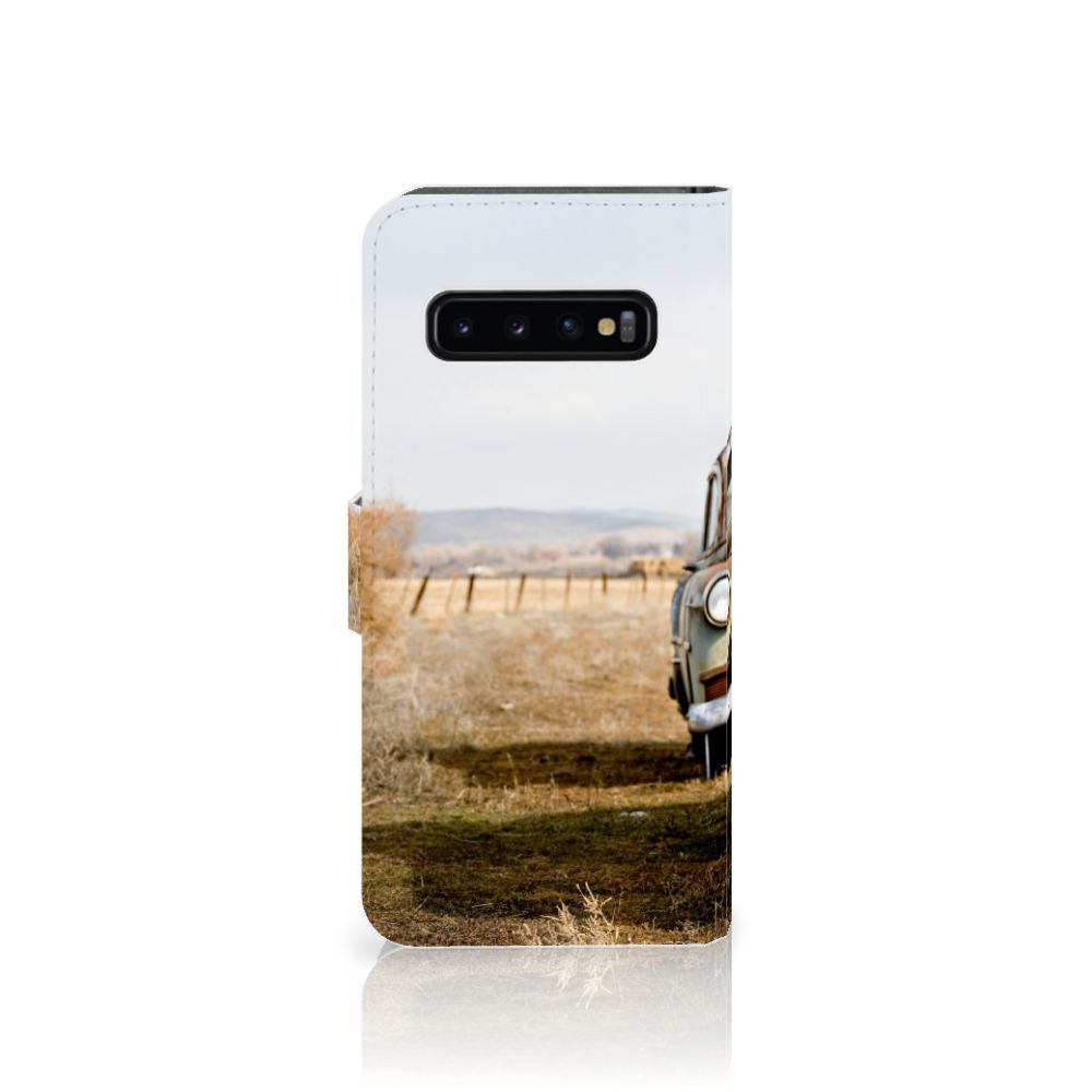 Samsung Galaxy S10 Telefoonhoesje met foto Vintage Auto
