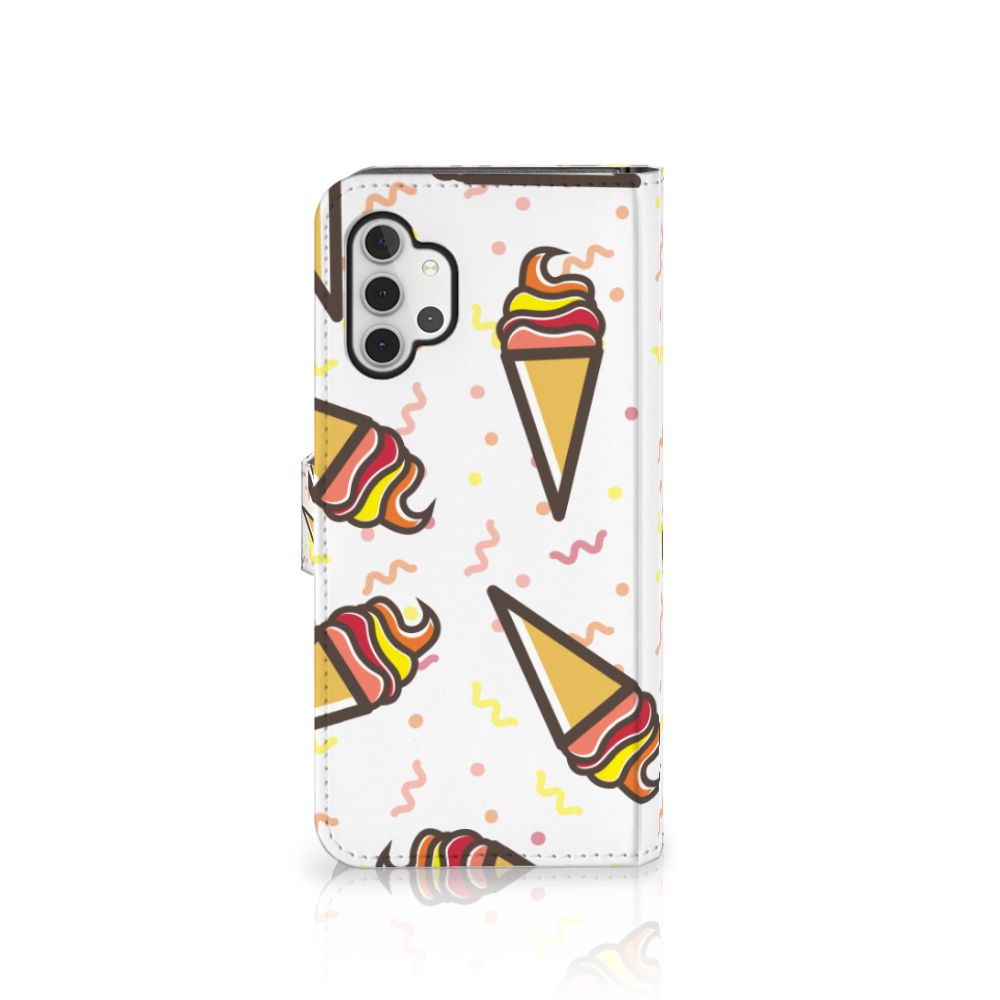 Samsung Galaxy A32 5G Book Cover Icecream