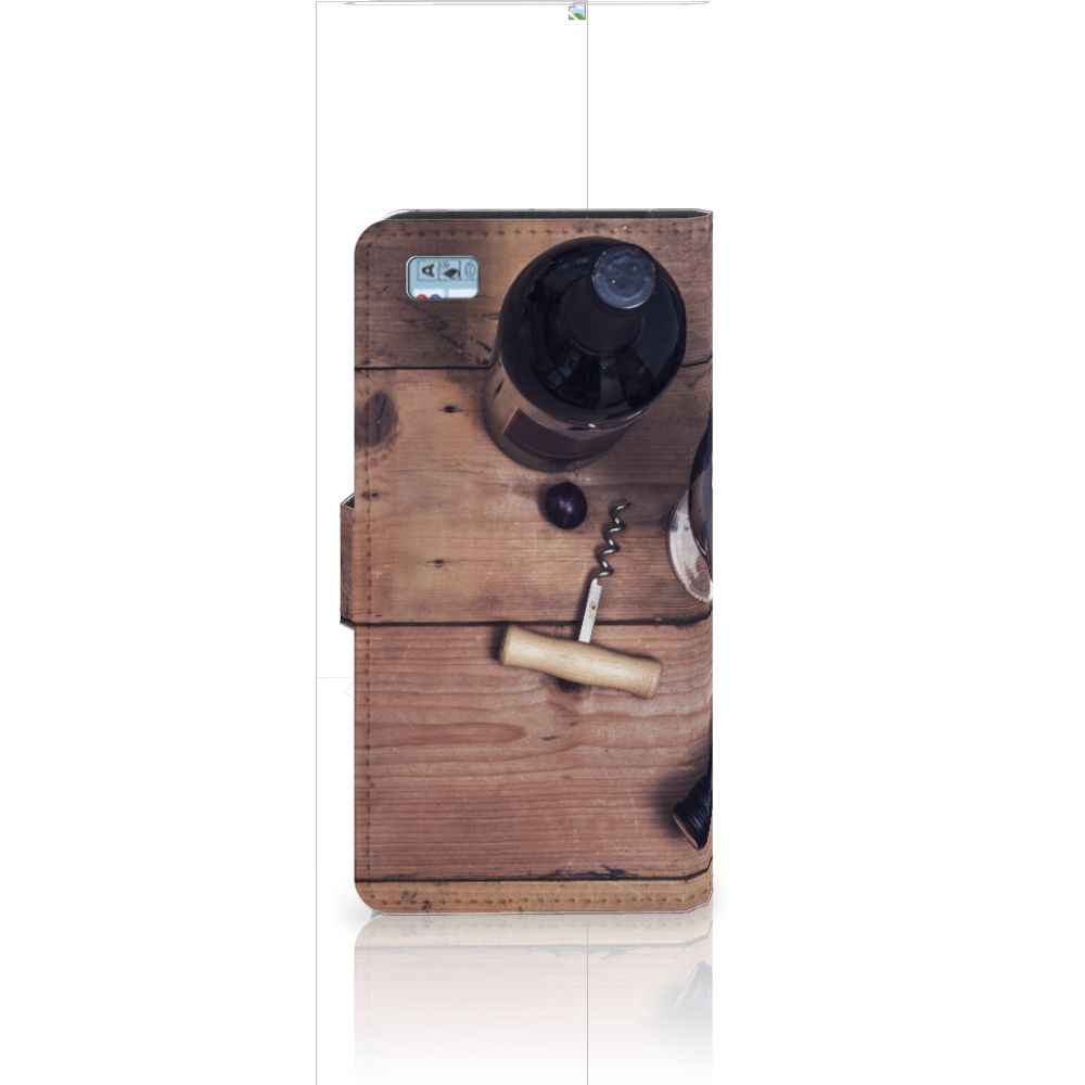 Huawei Ascend P8 Lite Book Cover Wijn