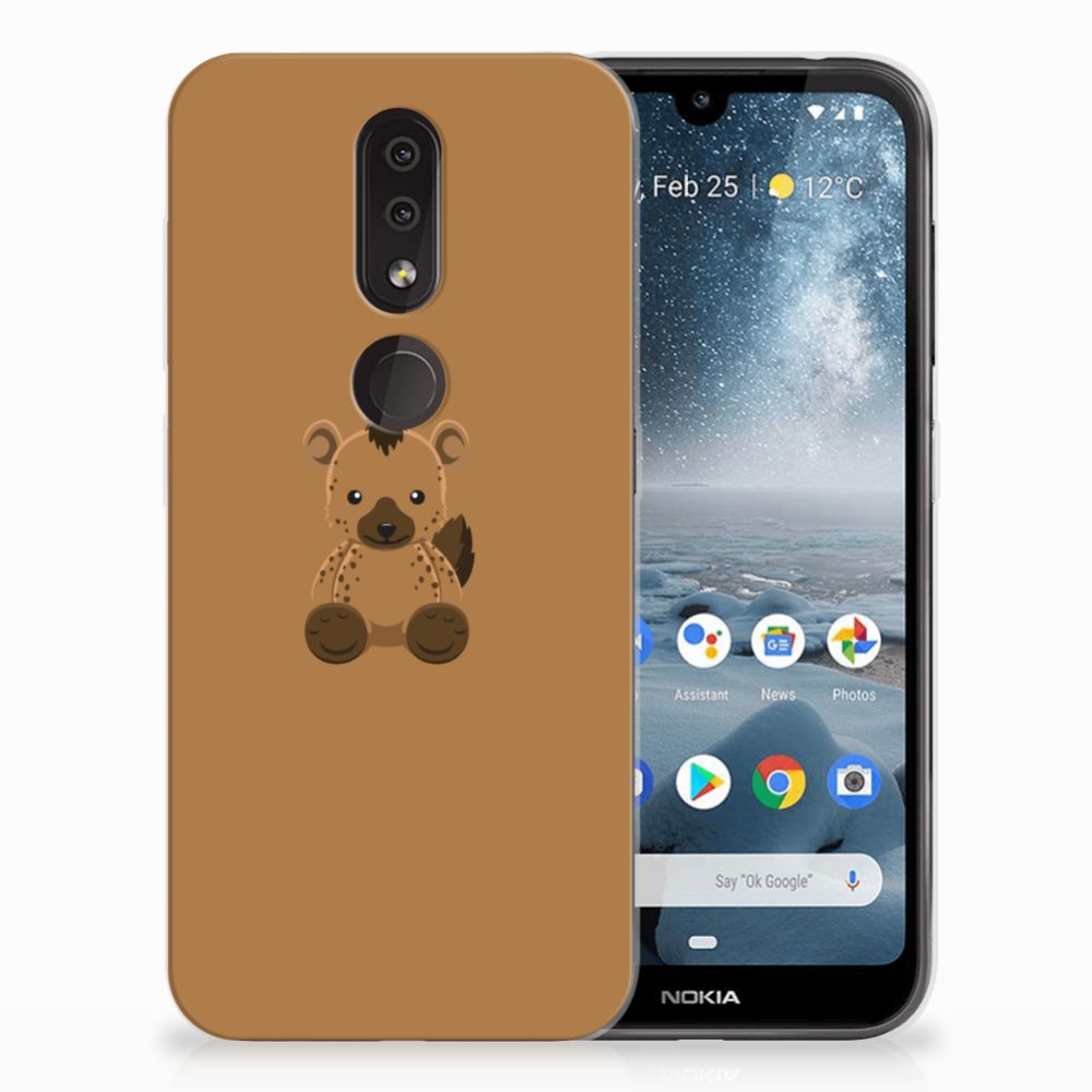 Nokia 4.2 Telefoonhoesje met Naam Baby Hyena