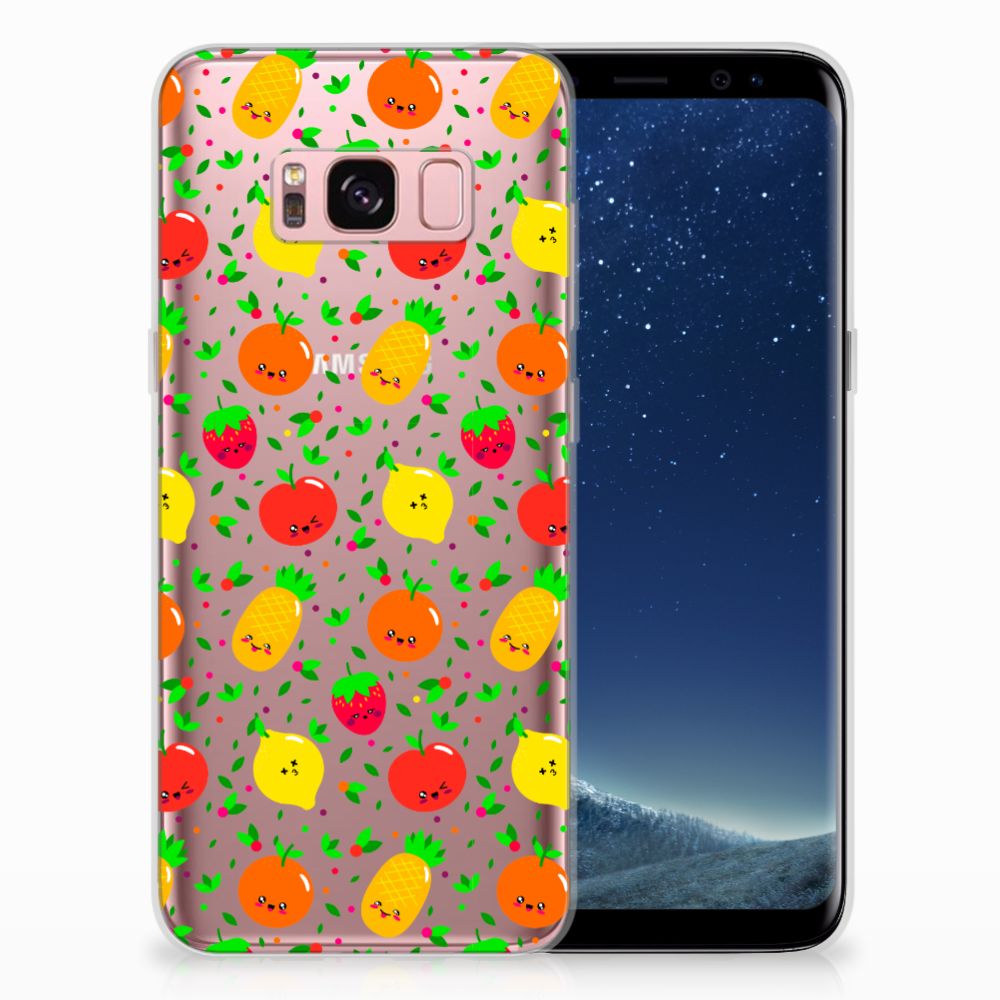 Samsung Galaxy S8 Siliconen Case Fruits