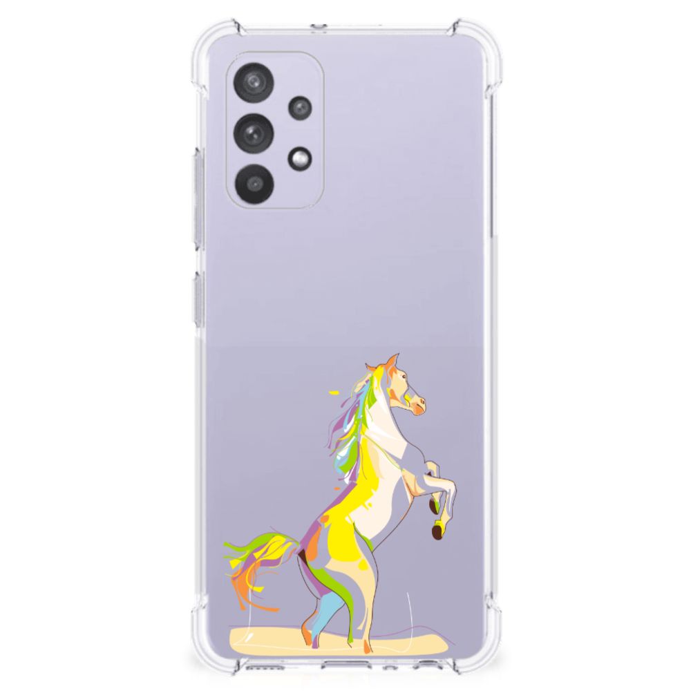 Samsung Galaxy A32 4G | A32 5G Enterprise Editie Stevig Bumper Hoesje Horse Color B2C Telecom