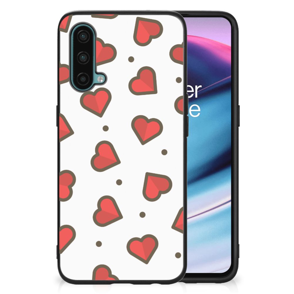 OnePlus Nord CE 5G Back Case Hearts B2C Telecom