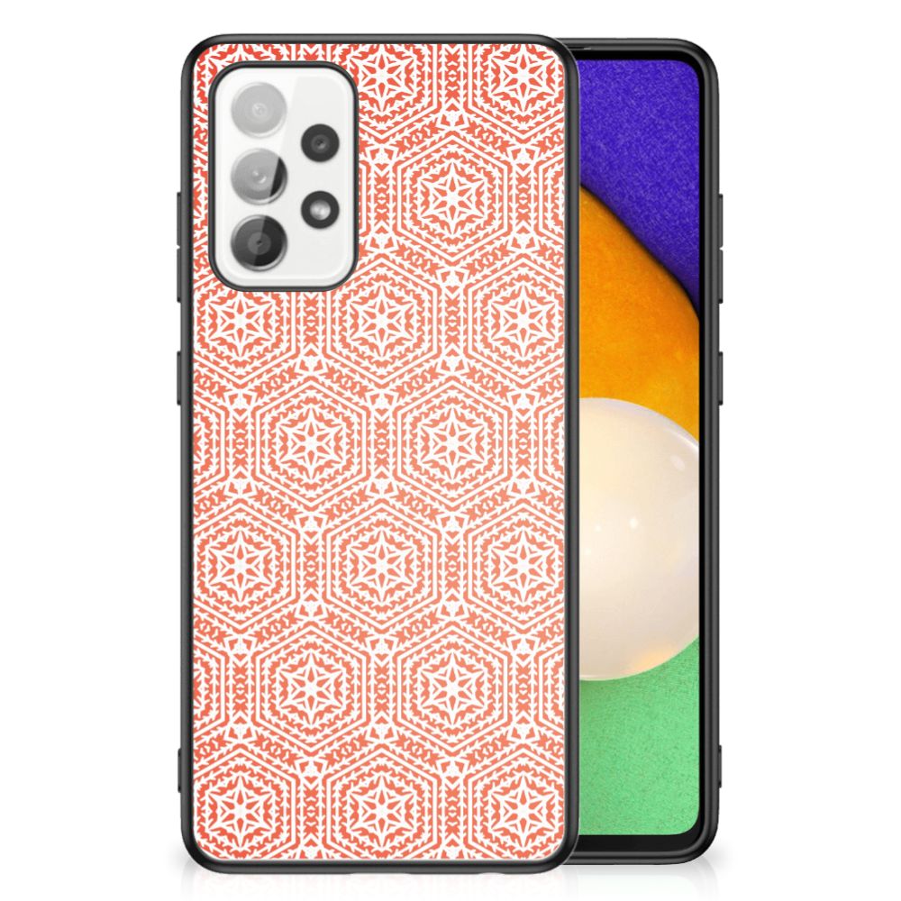 Samsung Galaxy A52 | A52s (5G/4G) Back Case Pattern Orange