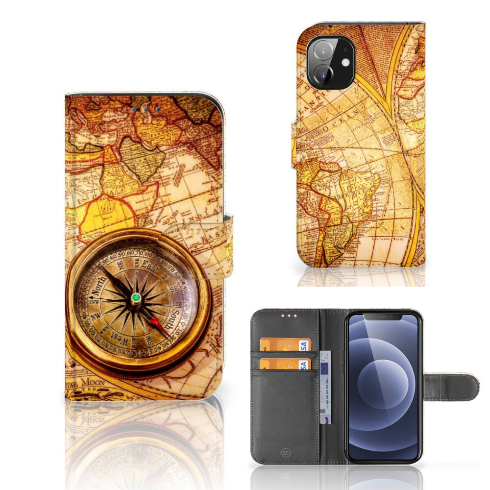 Apple iPhone 12 Mini Flip Cover Kompas