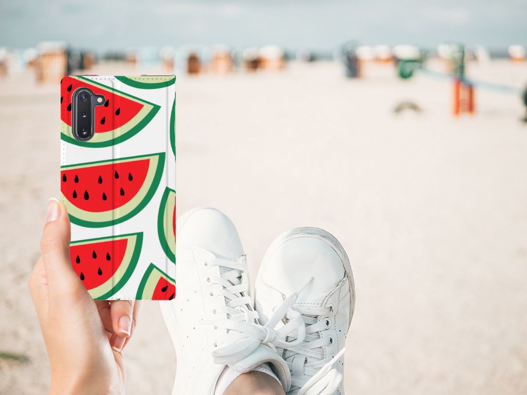 Samsung Galaxy Note 10 Flip Style Cover Watermelons