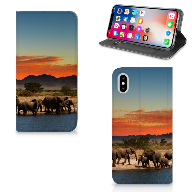 Apple iPhone Xs Max Hoesje maken Olifanten