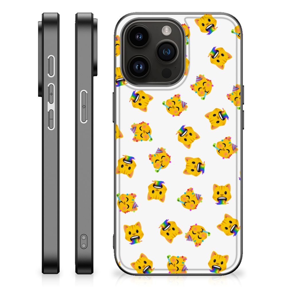 Back Case voor iPhone 15 Pro Max Katten Emojis B2C Telecom