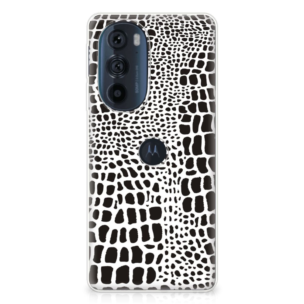 Motorola Edge 30 Pro TPU Hoesje Slangenprint B2C Telecom