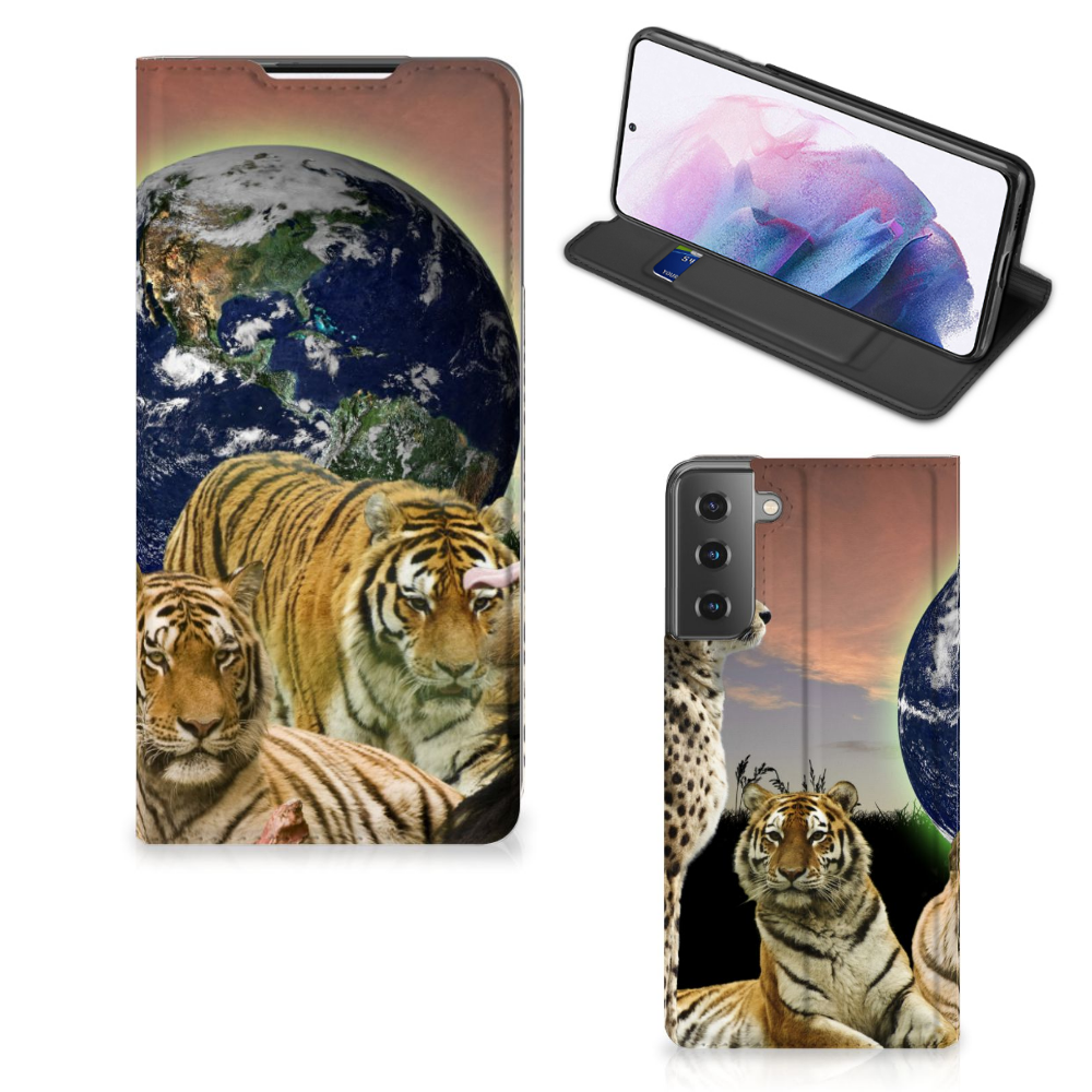 Samsung Galaxy S21 Plus Hoesje maken Roofdieren - B2C Telecom