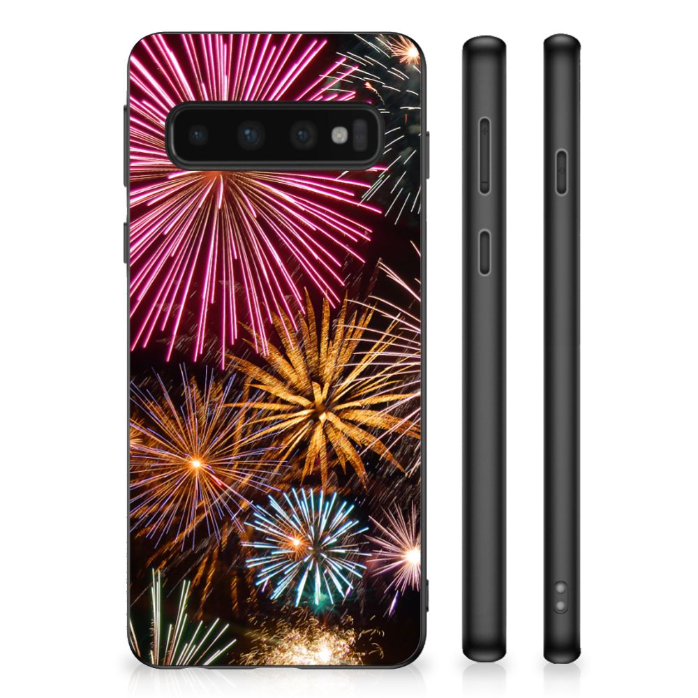 Samsung Galaxy S10 TPU Bumper Case Vuurwerk