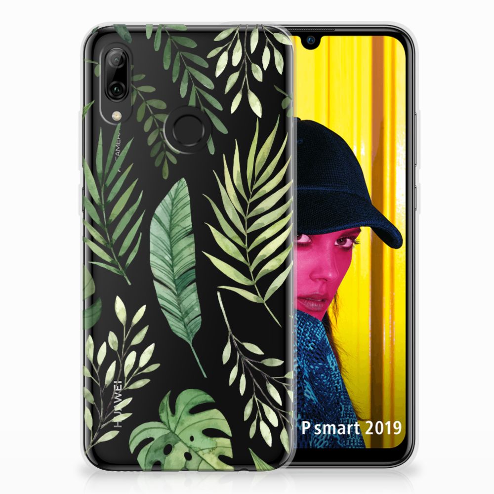 Huawei P Smart 2019 TPU Case Leaves