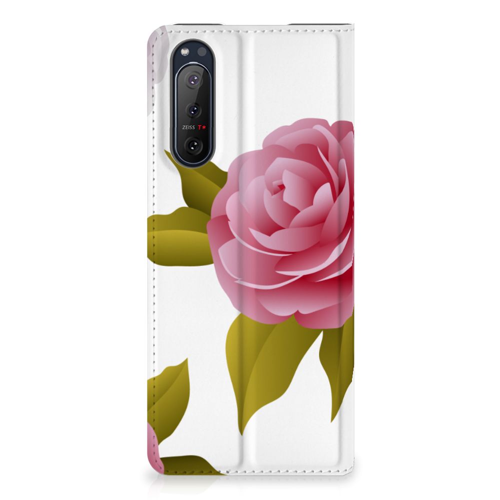 Sony Xperia 5 II Smart Cover Roses - B2C Telecom
