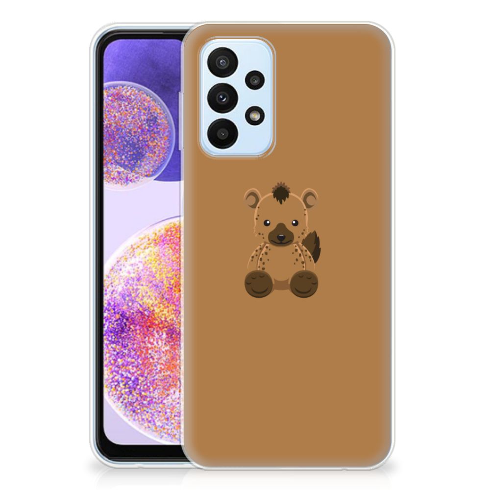 Samsung Galaxy A23 Telefoonhoesje met Naam Baby Hyena B2C Telecom