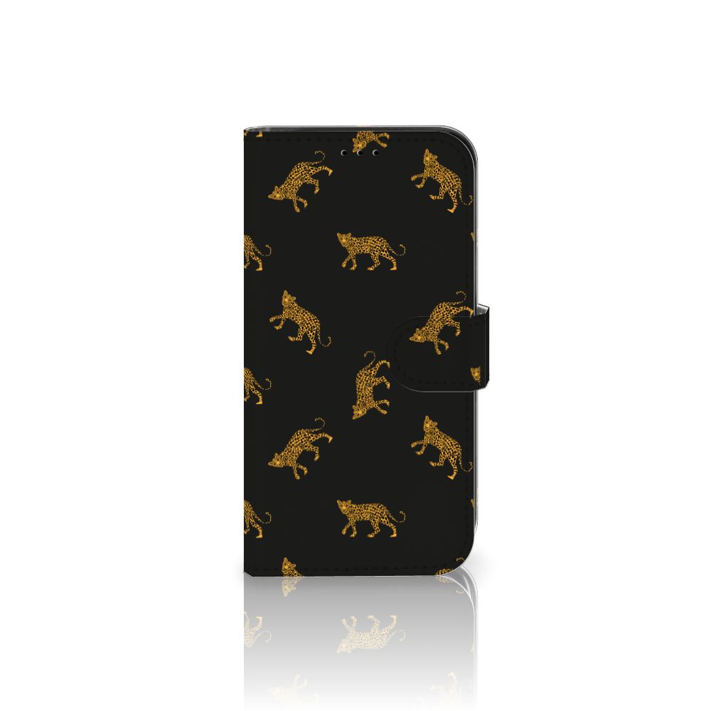Telefoonhoesje met Pasjes voor Apple iPhone 13 Leopards