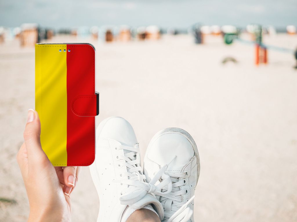 Samsung Galaxy S9 Bookstyle Case Belgische Vlag