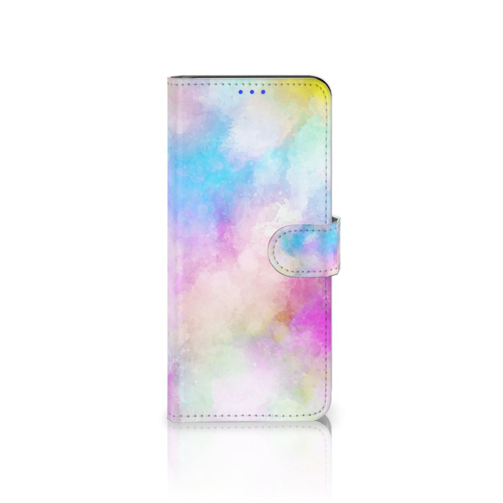 Hoesje OPPO Reno5 Z | A94 5G Watercolor Light met unieke pastelkleuren in een watercolor design.