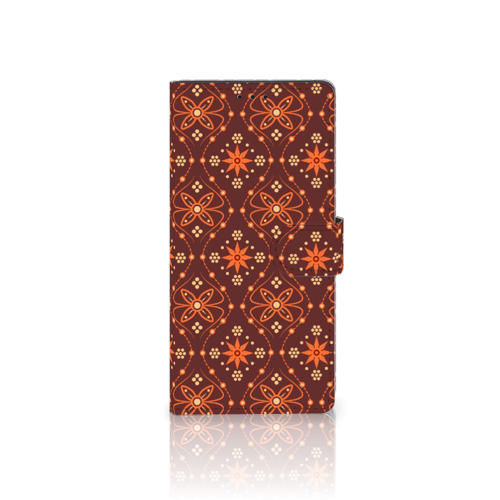 Samsung Galaxy A02s | M02s Telefoon Hoesje Batik Brown