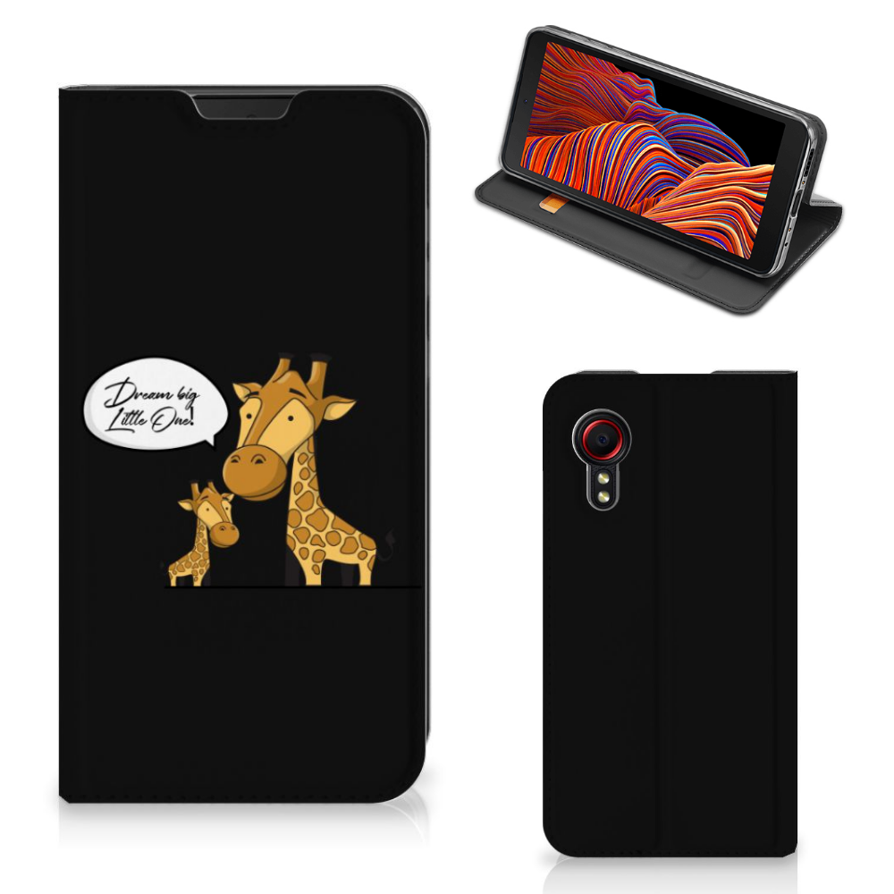 Samsung Galaxy Xcover 5 Magnet Case Giraffe - B2C Telecom