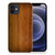 iPhone 12 | 12 Pro (6.1") Bumper Hoesje Donker Hout