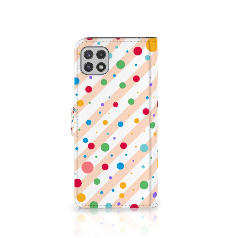 Samsung Galaxy A22 5G Telefoon Hoesje Dots