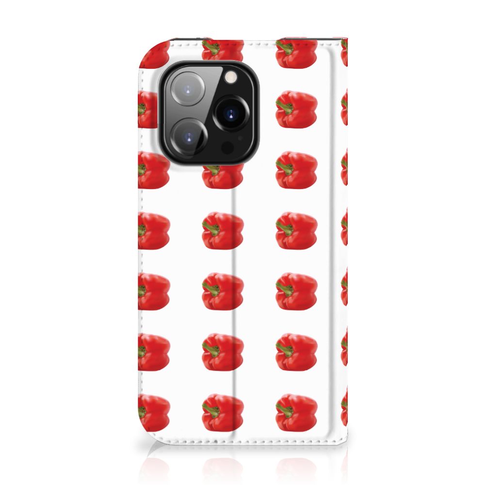 iPhone 14 Pro Flip Style Cover Paprika Red - B2C Telecom