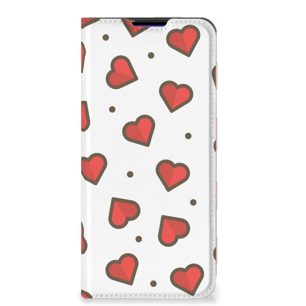 Samsung Galaxy A03s Hoesje met Magneet Hearts - B2C Telecom