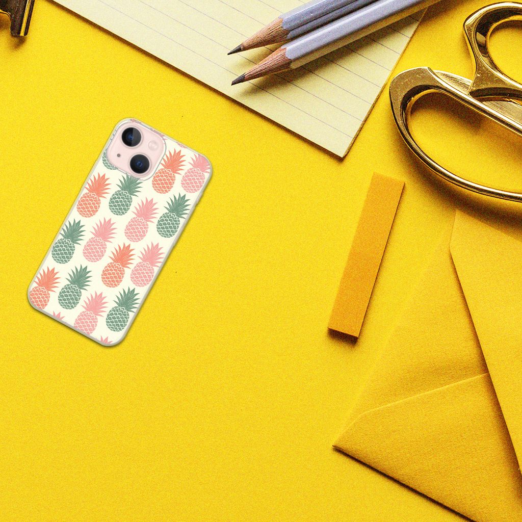iPhone 13 mini Siliconen Case Ananas B2C Telecom